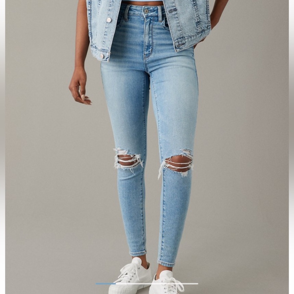 American Eagle Super High Waisted Jegging